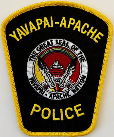 YAVAPAI APACHE POLICE DEPARTMENT SHOULDER PATCH.